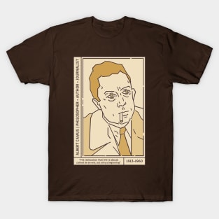 Albert Camus Literary Giant T-Shirt